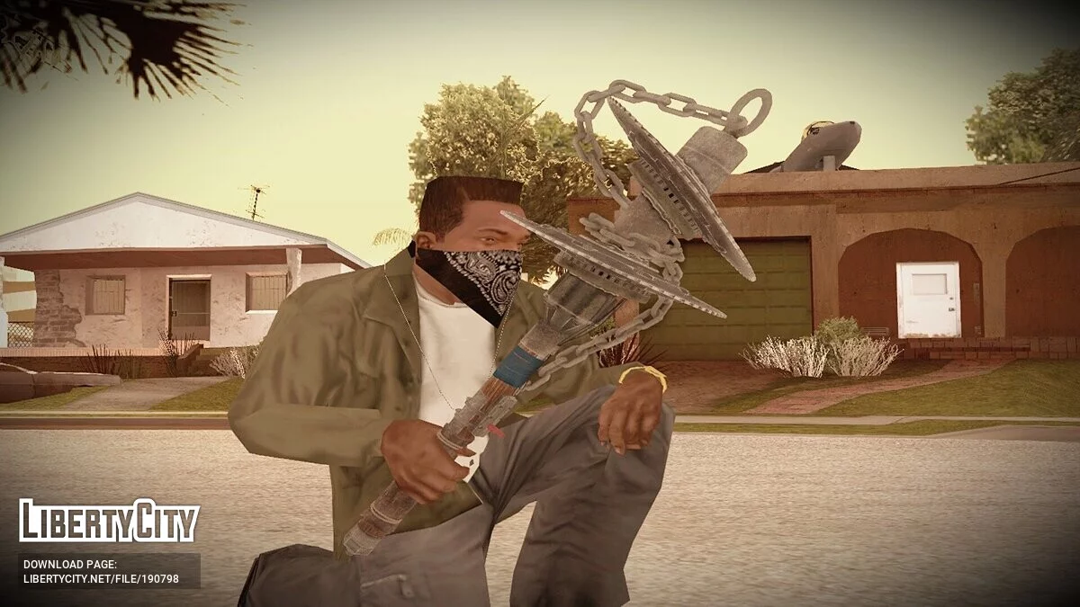 Сборник оружия из Atomic Heart / GTA San Andreas