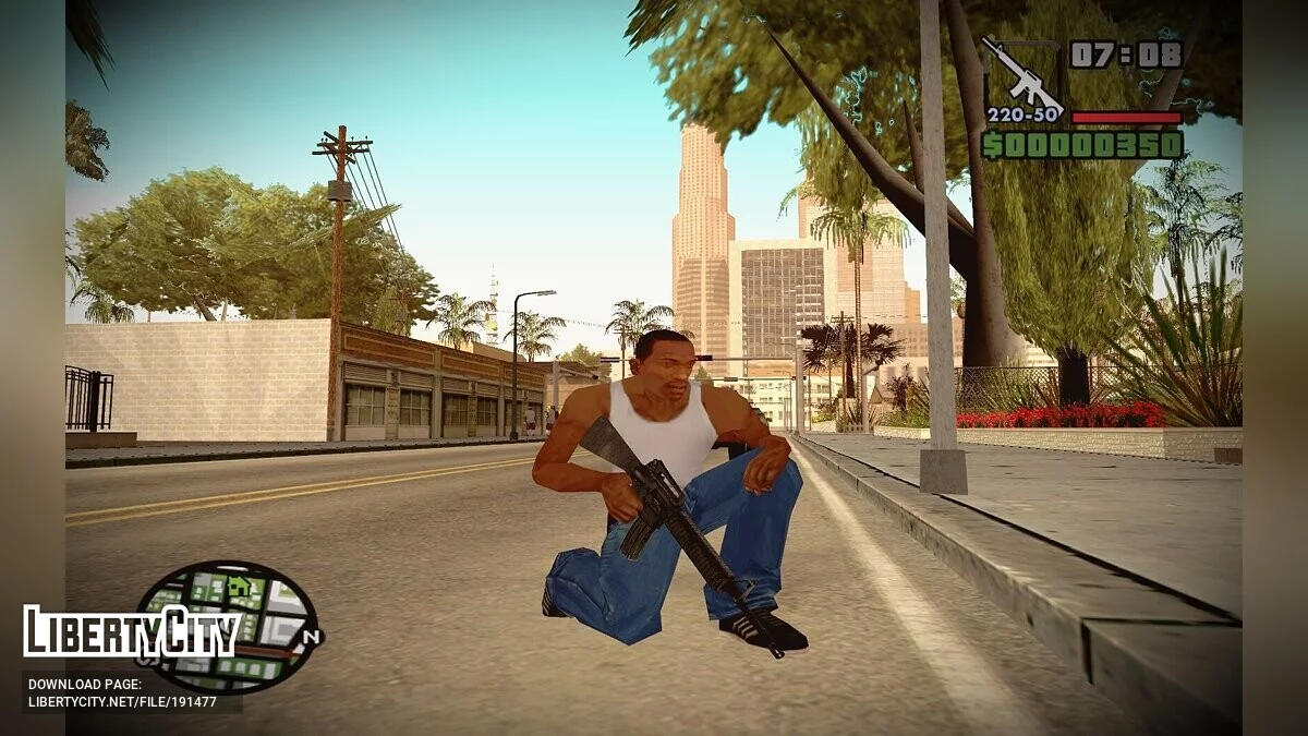 Мега сборник оружия / GTA San Andreas