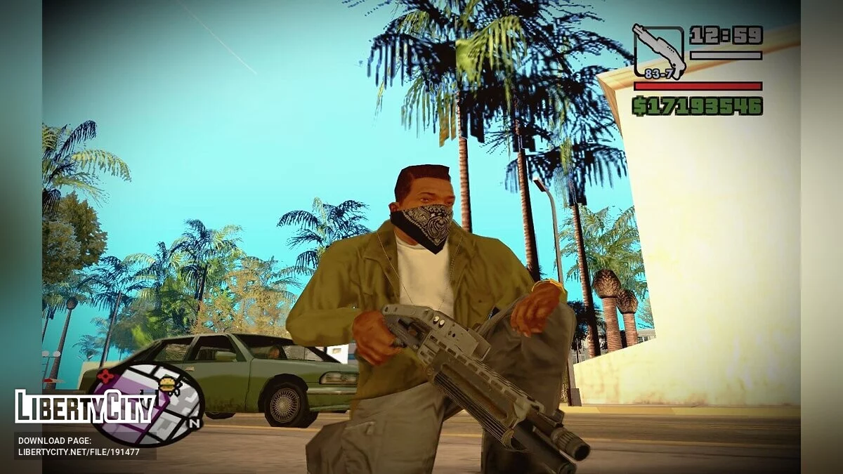 Мега сборник оружия / GTA San Andreas