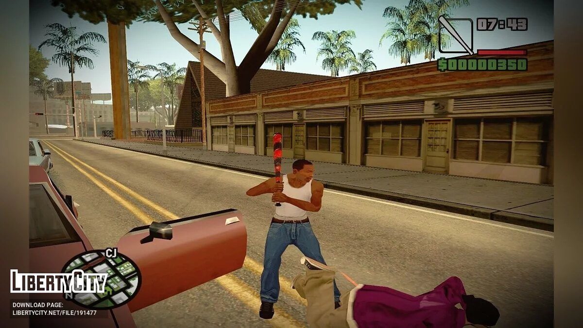 Мега сборник оружия / GTA San Andreas