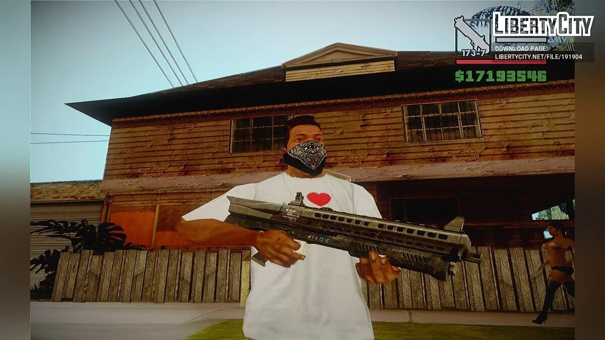 Сборник оружия из Call Of Duty / GTA San Andreas