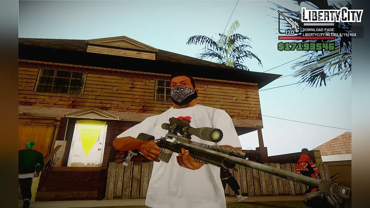Сборник оружия из Call Of Duty / GTA San Andreas