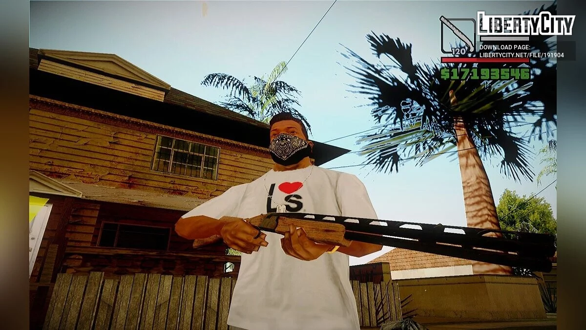 Сборник оружия из Call Of Duty / GTA San Andreas