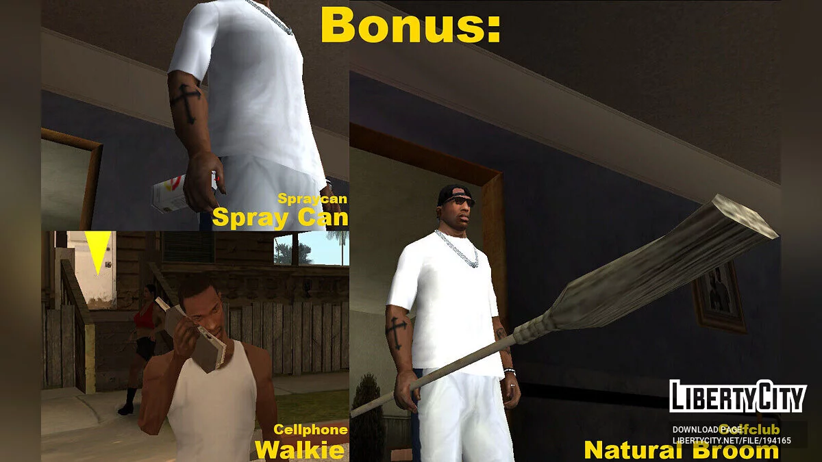 Сборник оружия из The Warriors (SA) / GTA San Andreas