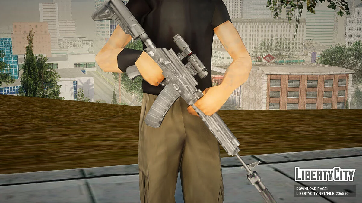 Пак автоматов АК-12 / GTA San Andreas