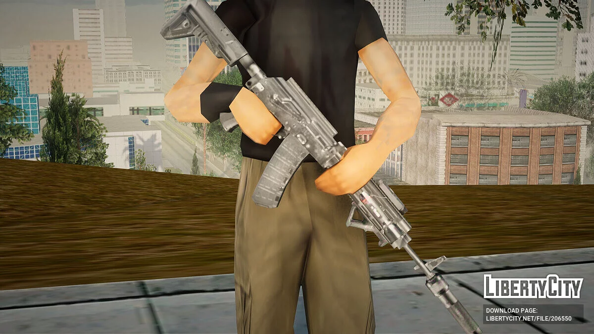 Пак автоматов АК-12 / GTA San Andreas