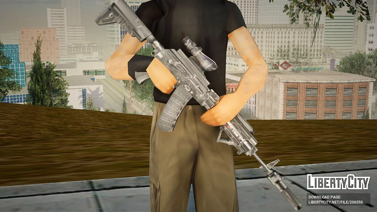 Пак автоматов АК-12 / GTA San Andreas