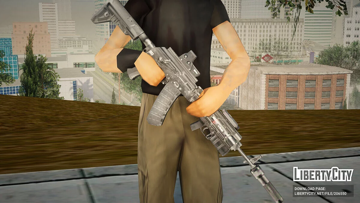 Пак автоматов АК-12 / GTA San Andreas