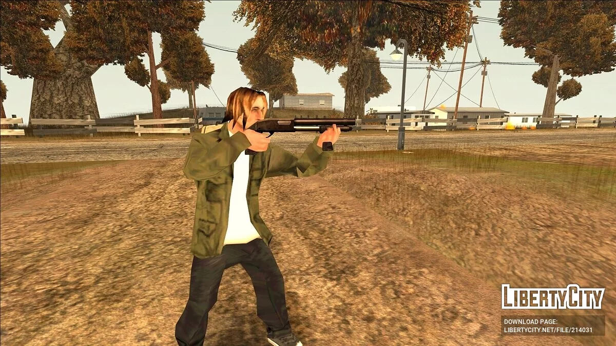 Сборник оружия Resident Evil 4 (2005) / GTA San Andreas