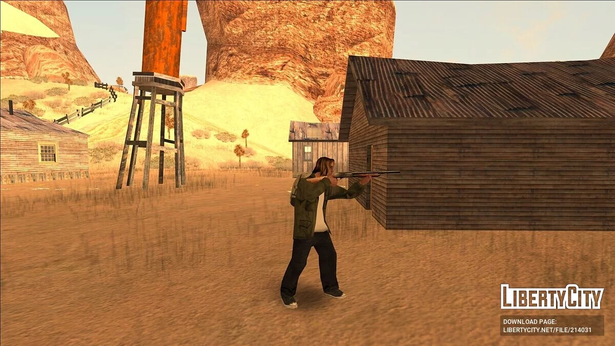 Сборник оружия Resident Evil 4 (2005) / GTA San Andreas