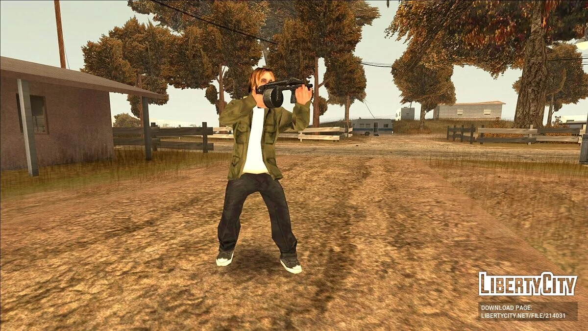 Сборник оружия Resident Evil 4 (2005) / GTA San Andreas