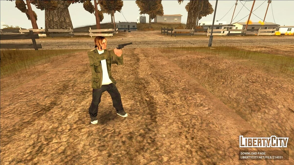 Сборник оружия Resident Evil 4 (2005) / GTA San Andreas