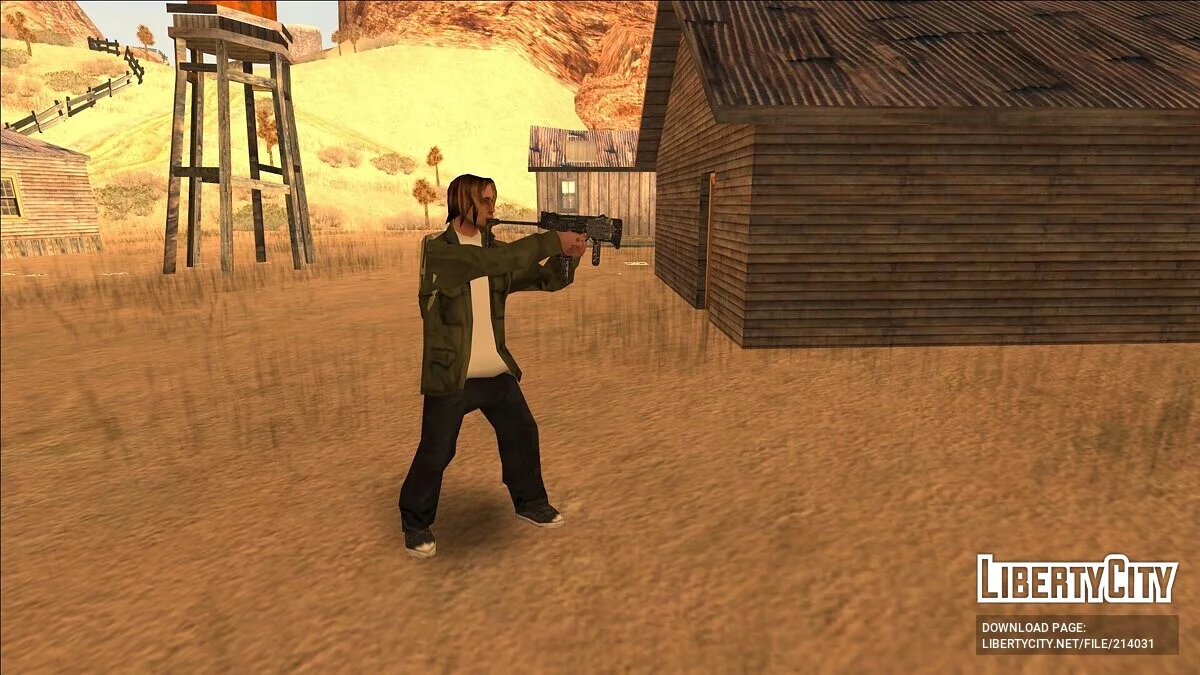 Сборник оружия Resident Evil 4 (2005) / GTA San Andreas