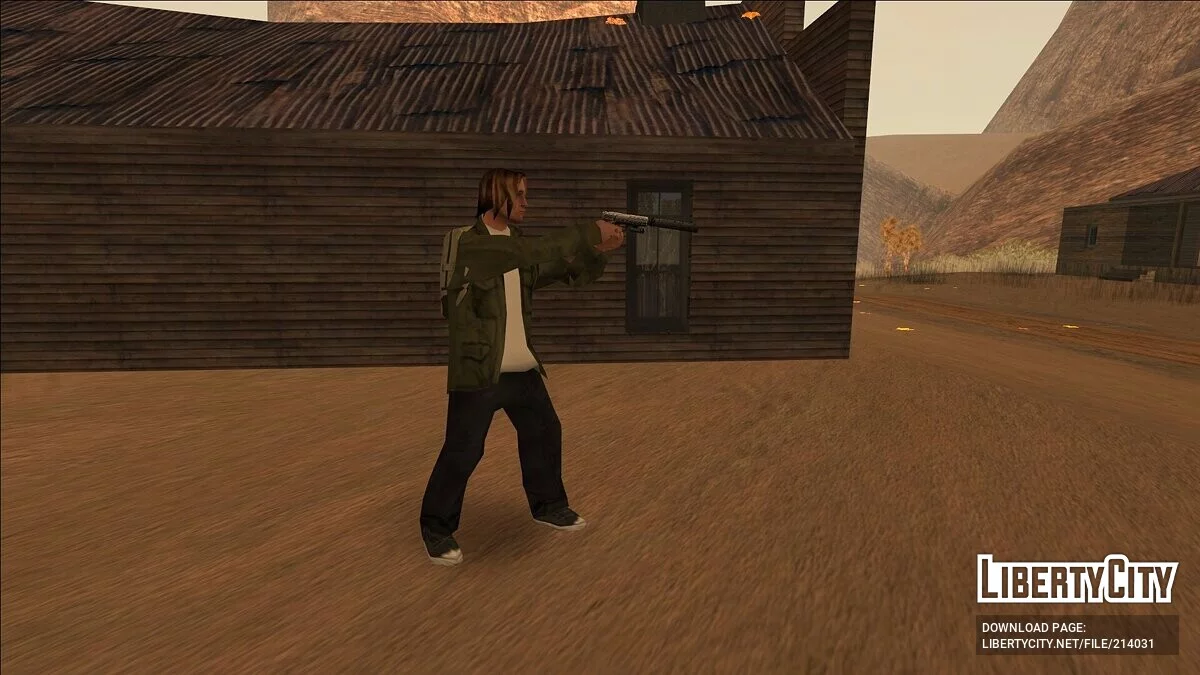 Сборник оружия Resident Evil 4 (2005) / GTA San Andreas