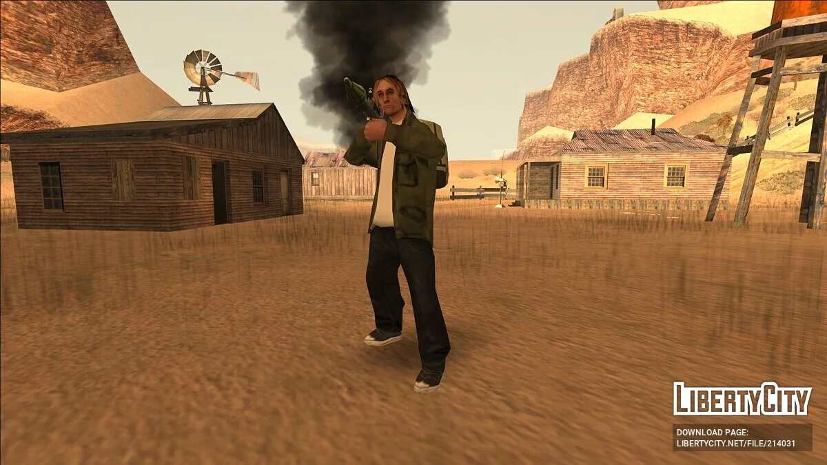 Сборник оружия Resident Evil 4 (2005) / GTA San Andreas