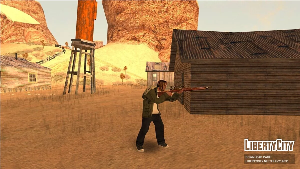 Сборник оружия Resident Evil 4 (2005) / GTA San Andreas