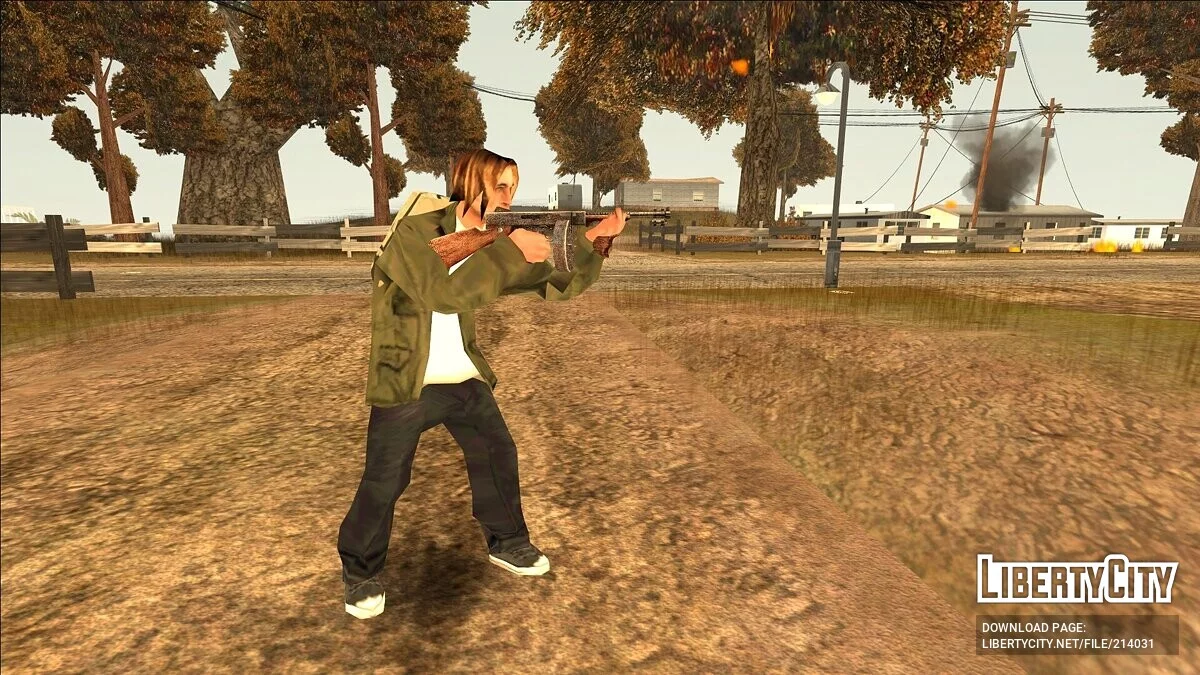 Сборник оружия Resident Evil 4 (2005) / GTA San Andreas