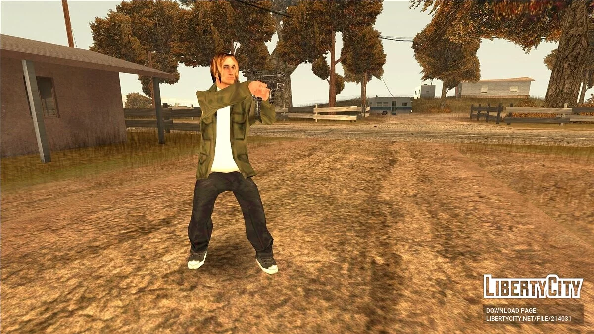 Сборник оружия Resident Evil 4 (2005) / GTA San Andreas