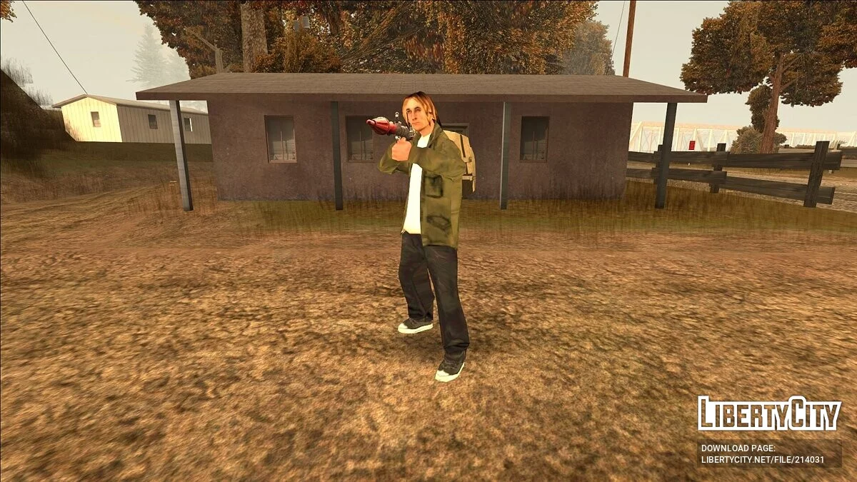 Сборник оружия Resident Evil 4 (2005) / GTA San Andreas