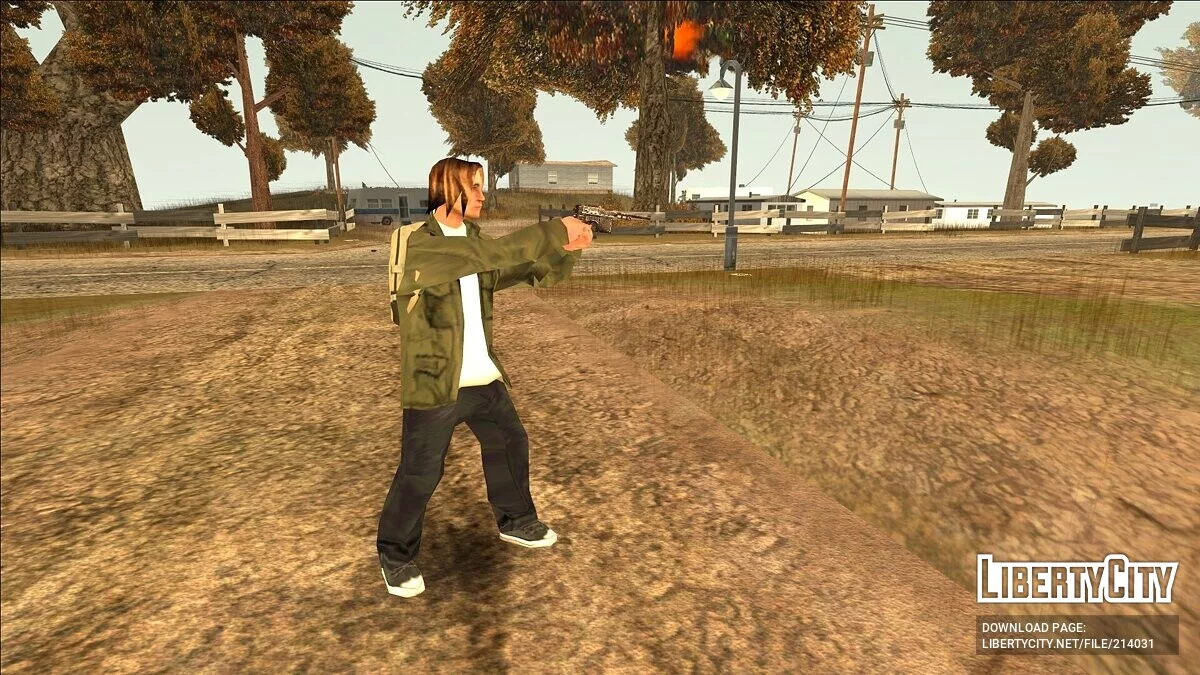 Сборник оружия Resident Evil 4 (2005) / GTA San Andreas