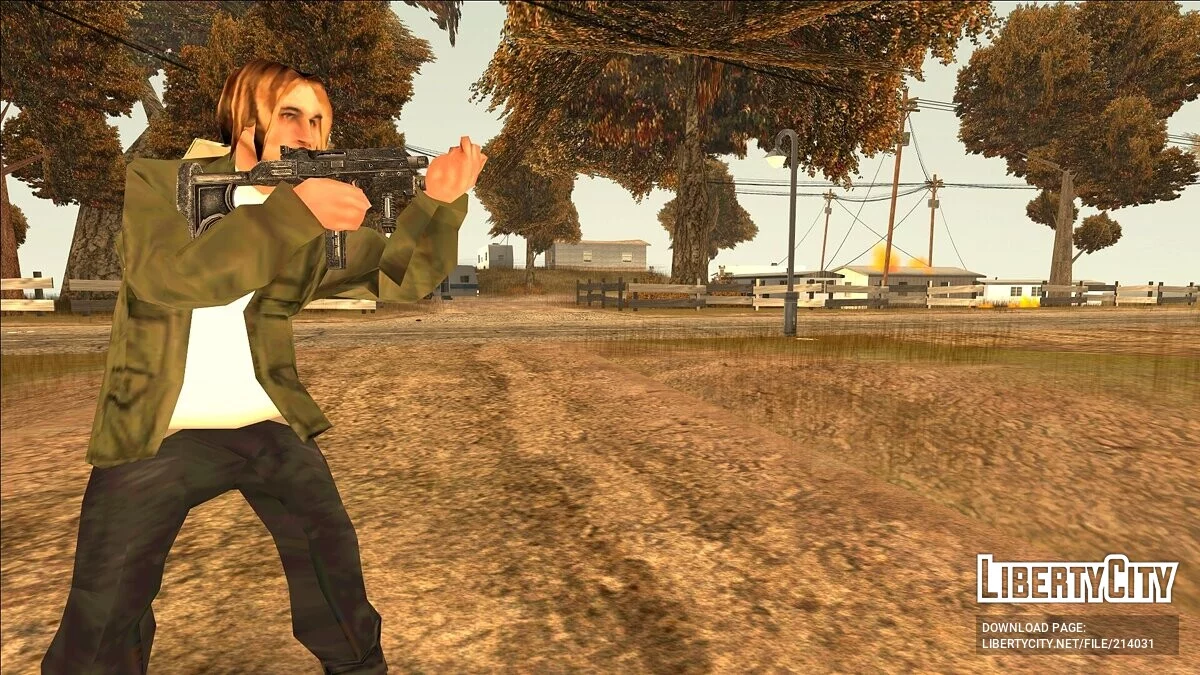 Сборник оружия Resident Evil 4 (2005) / GTA San Andreas