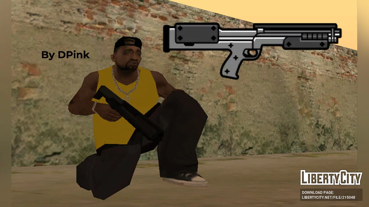 Сборник оружия из GTA 5 в стиле SA / GTA San Andreas