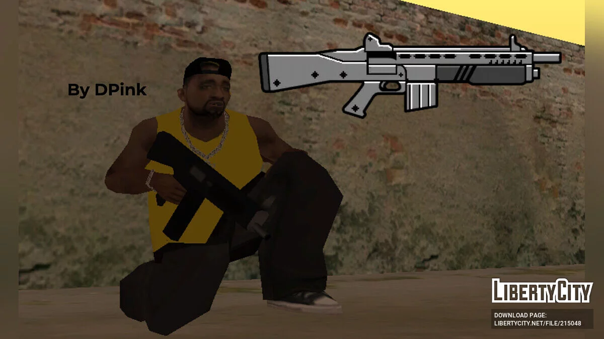 Сборник оружия из GTA 5 в стиле SA / GTA San Andreas