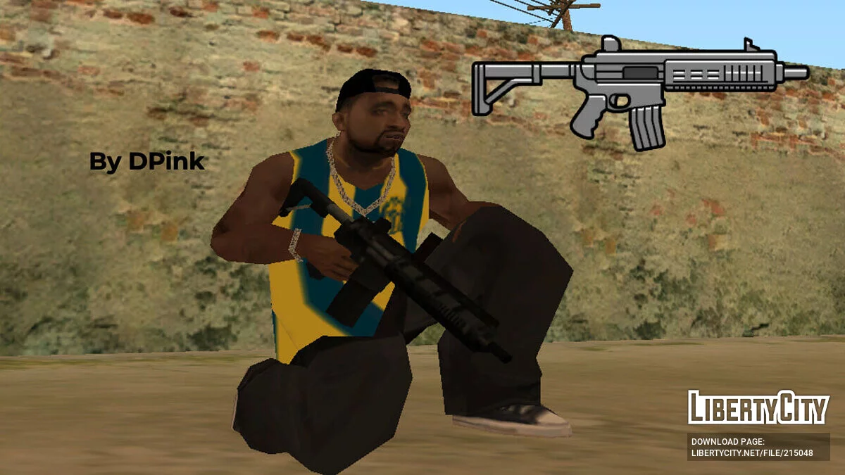 Сборник оружия из GTA 5 в стиле SA / GTA San Andreas