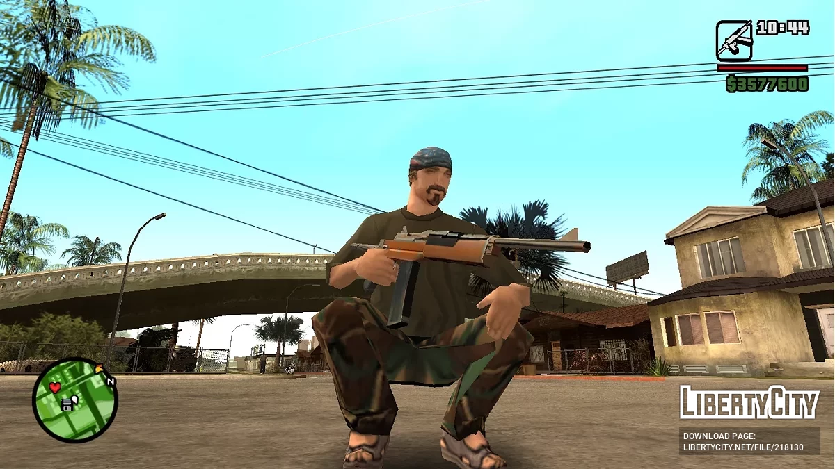 Пакет оружия 3D-эры / GTA San Andreas