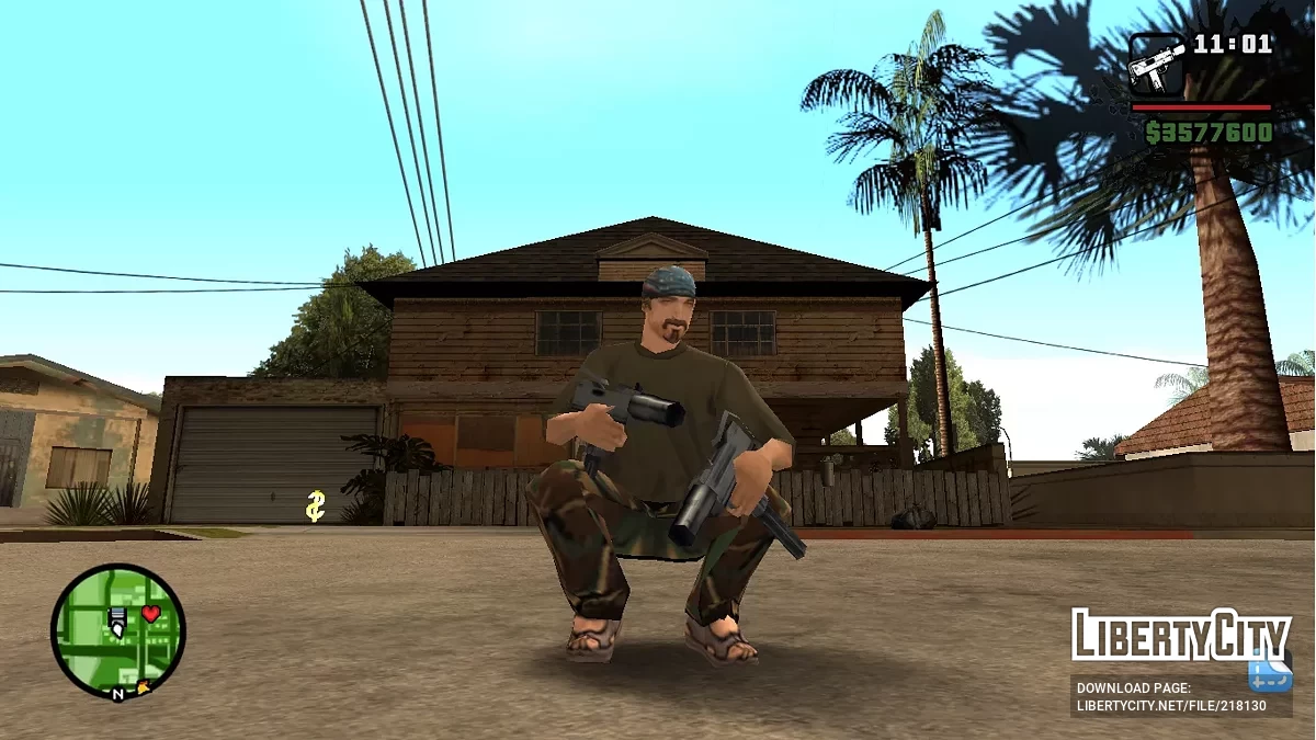 Пакет оружия 3D-эры / GTA San Andreas
