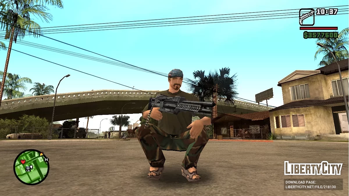 Пакет оружия 3D-эры / GTA San Andreas