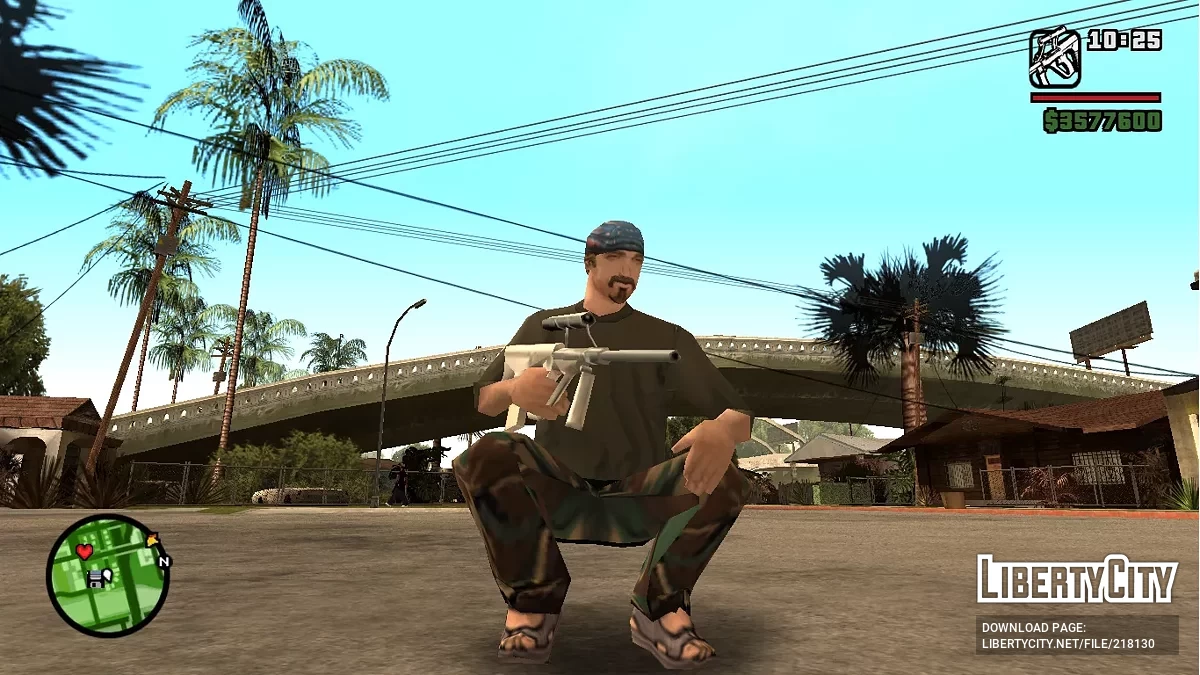 Пакет оружия 3D-эры / GTA San Andreas