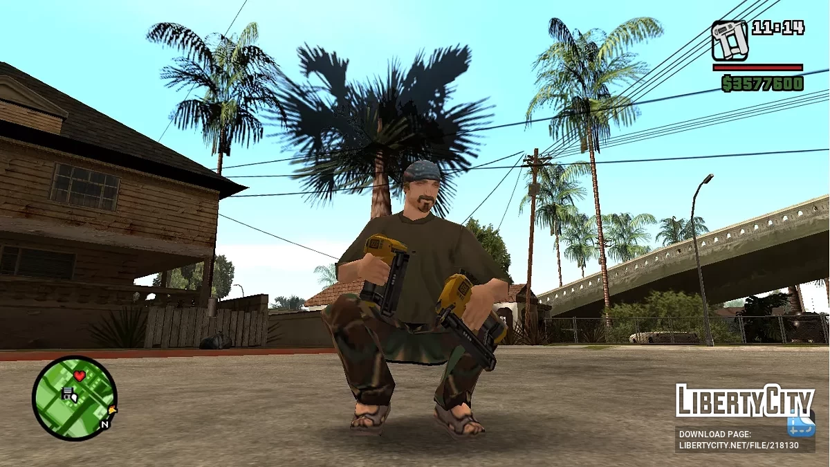Пакет оружия 3D-эры / GTA San Andreas
