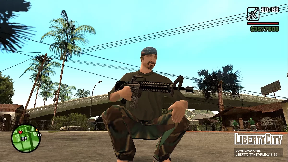 Пакет оружия 3D-эры / GTA San Andreas