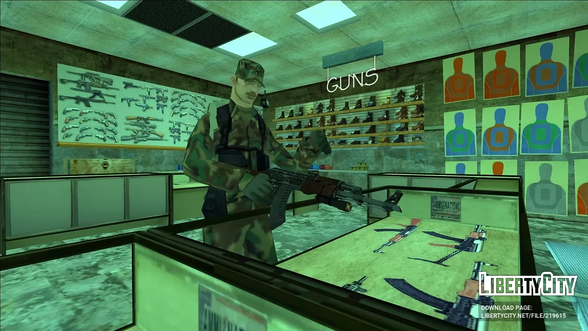 L4D2 Extended Firearms Skins Pack / GTA San Andreas