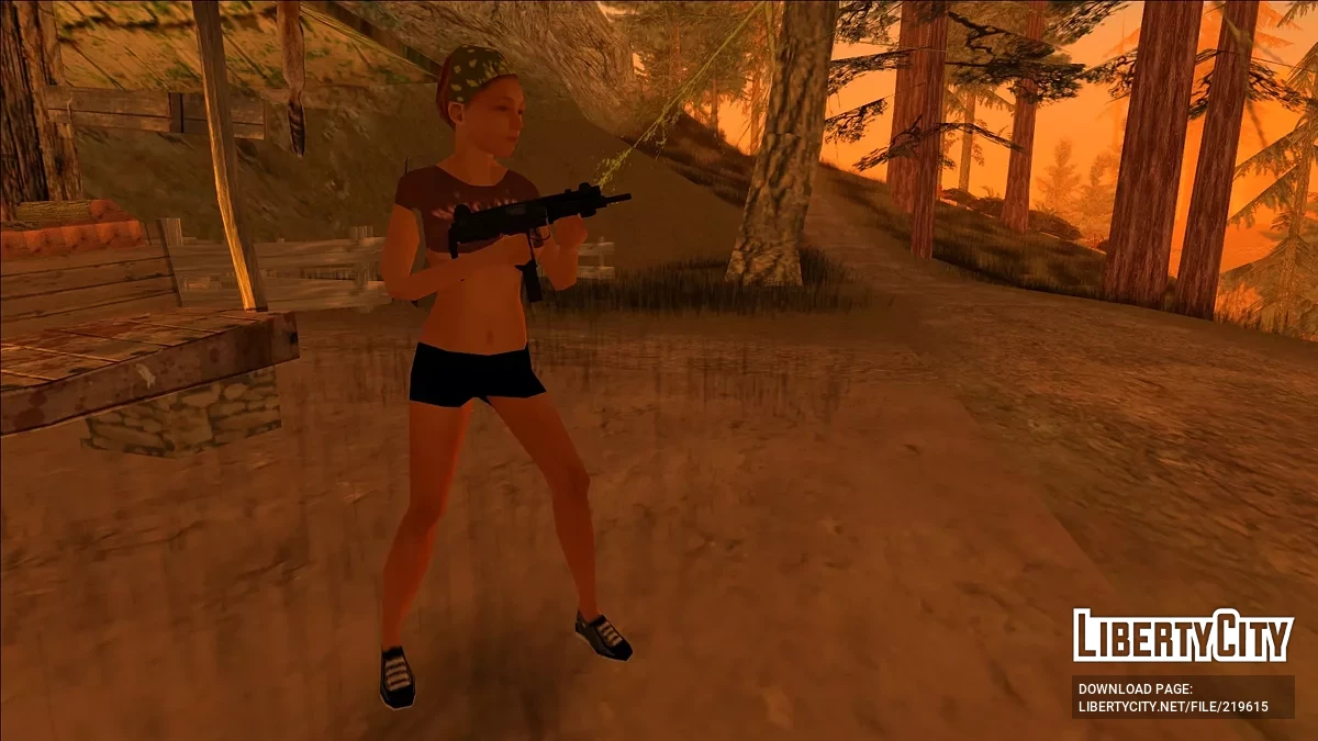 L4D2 Extended Firearms Skins Pack / GTA San Andreas
