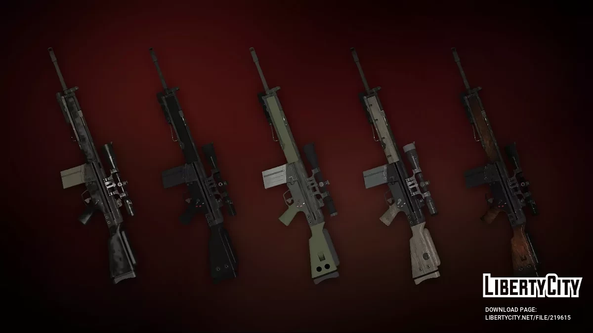 L4D2 Extended Firearms Skins Pack / GTA San Andreas