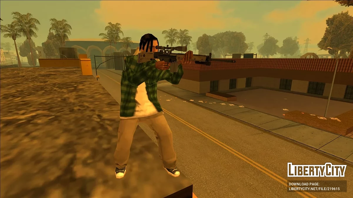 L4D2 Extended Firearms Skins Pack / GTA San Andreas