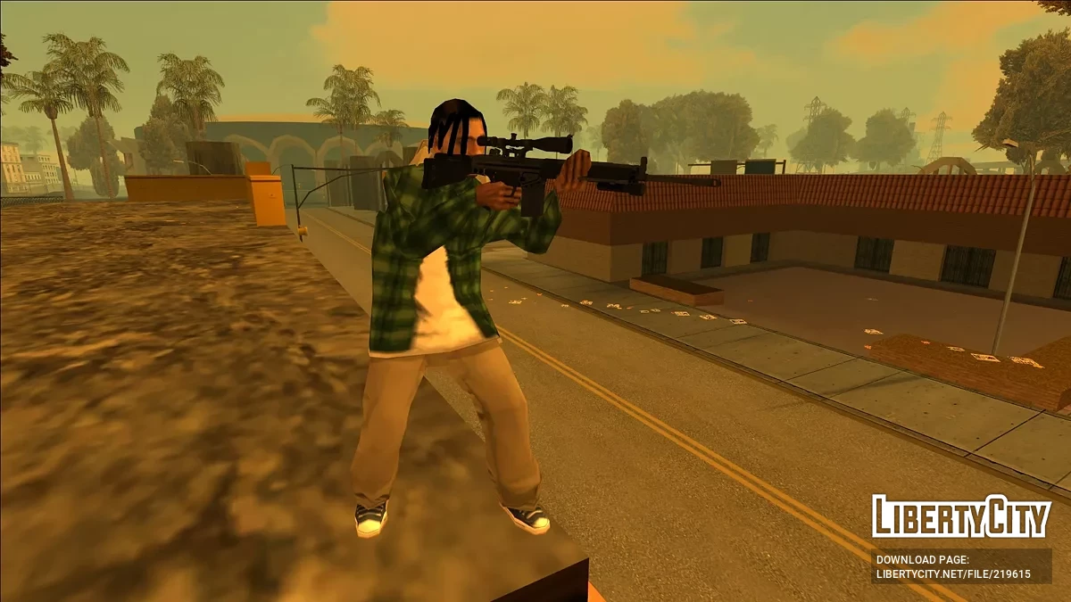 L4D2 Extended Firearms Skins Pack / GTA San Andreas