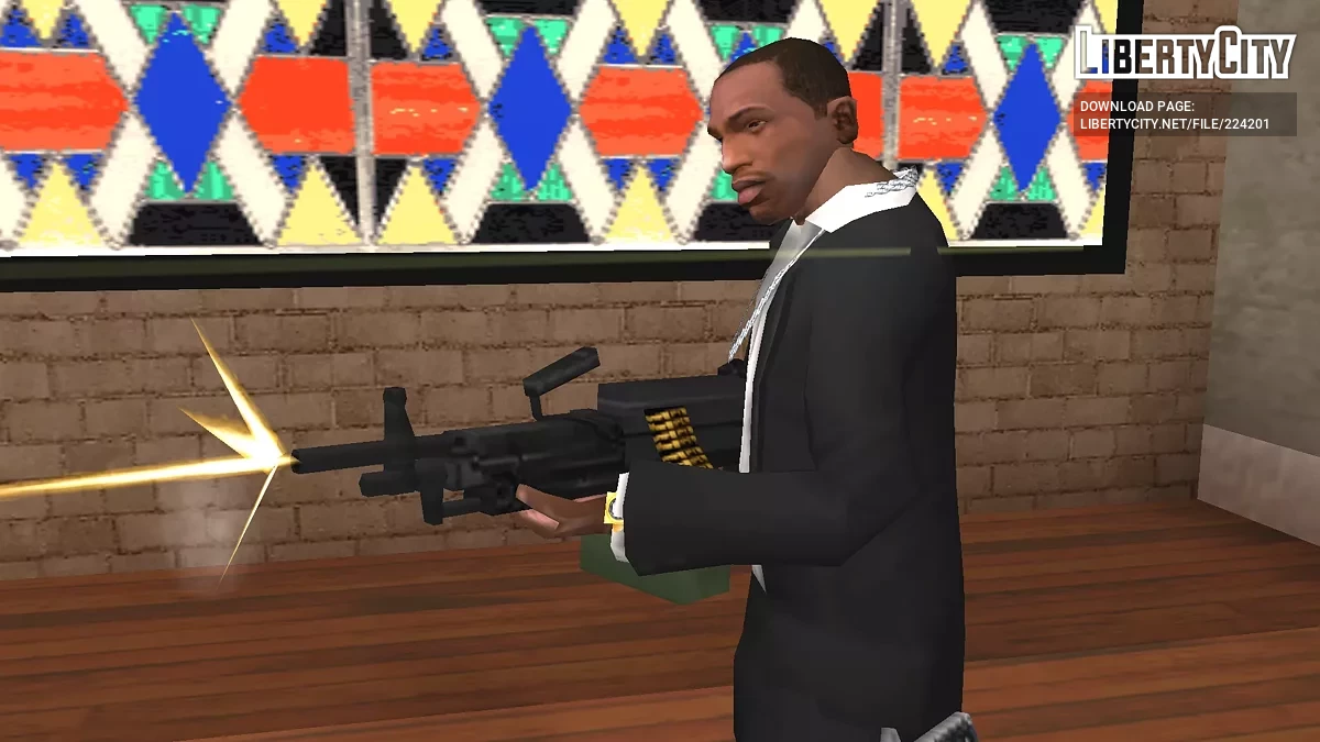 C.M.G.P. - Набор классических пулеметов / GTA San Andreas