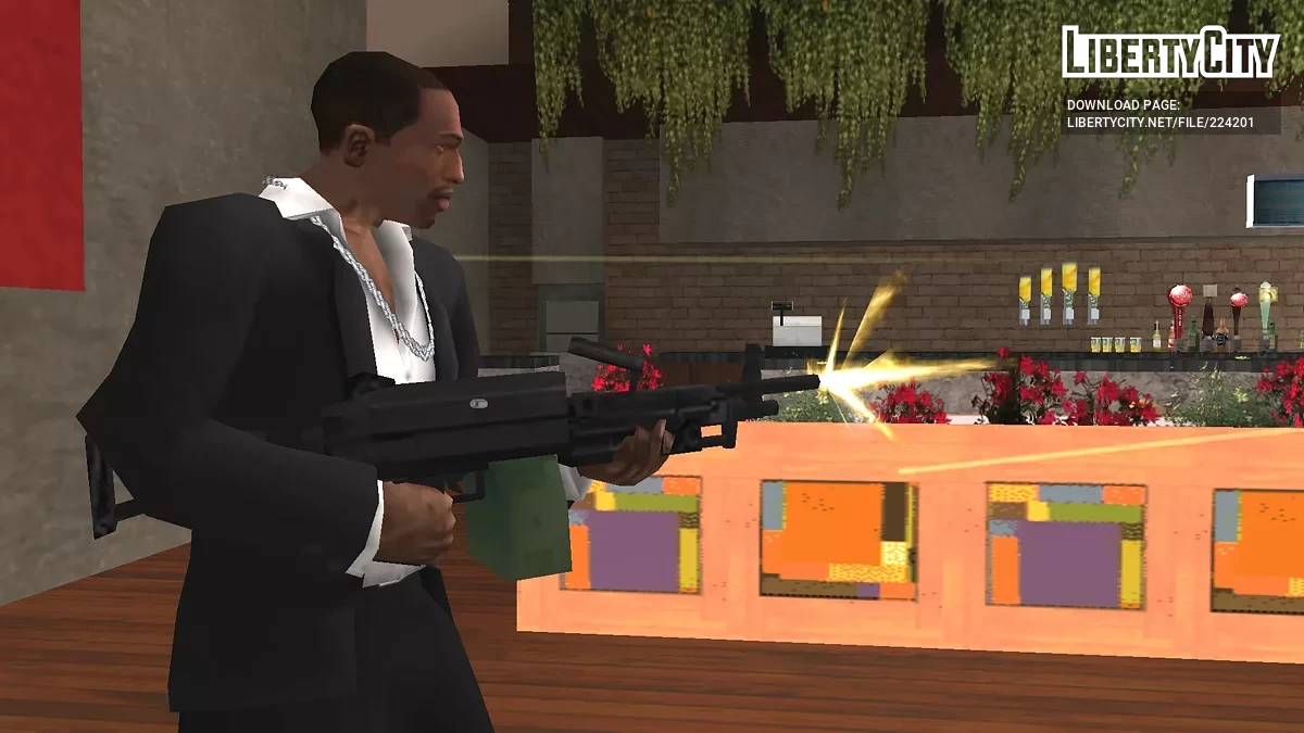 C.M.G.P. - Набор классических пулеметов / GTA San Andreas