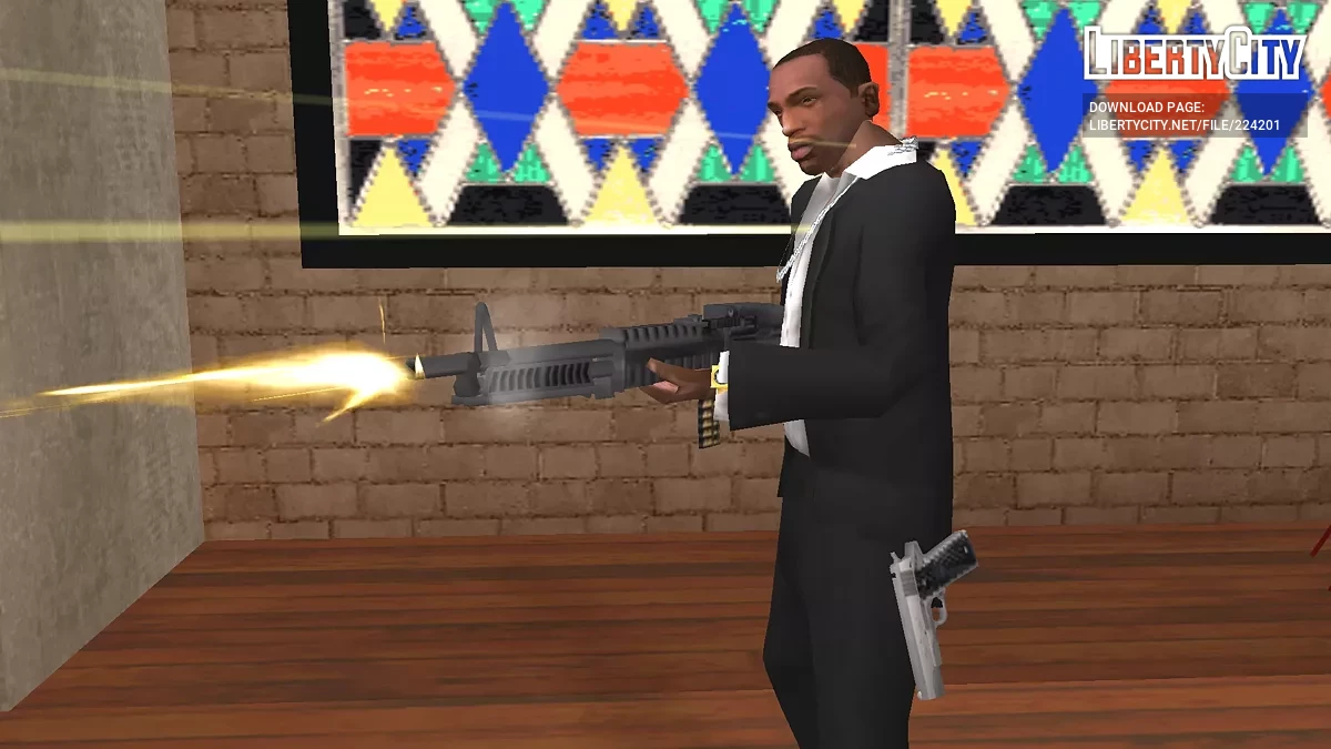 C.M.G.P. - Набор классических пулеметов / GTA San Andreas