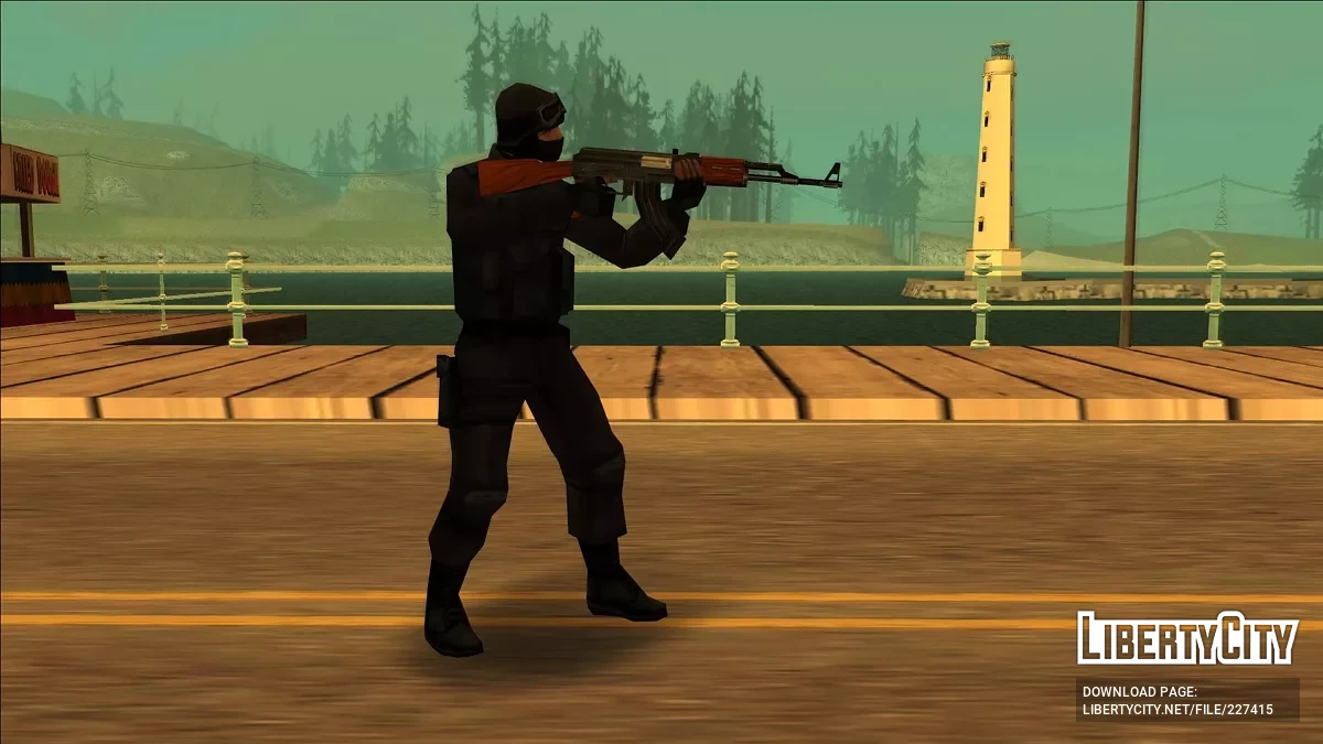 Сборник оружия Counter-Strike 1.6 / GTA San Andreas