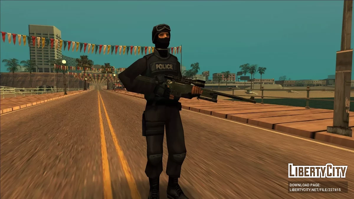 Сборник оружия Counter-Strike 1.6 / GTA San Andreas
