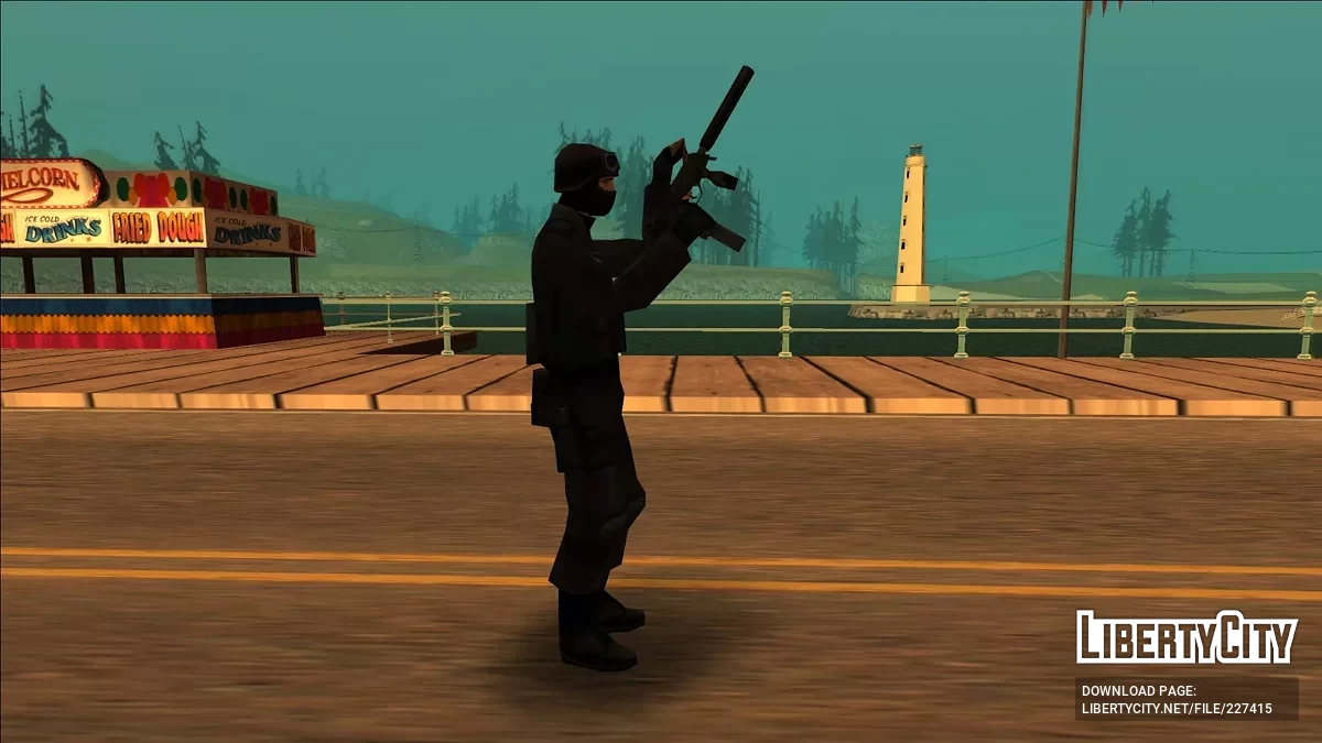 Сборник оружия Counter-Strike 1.6 / GTA San Andreas