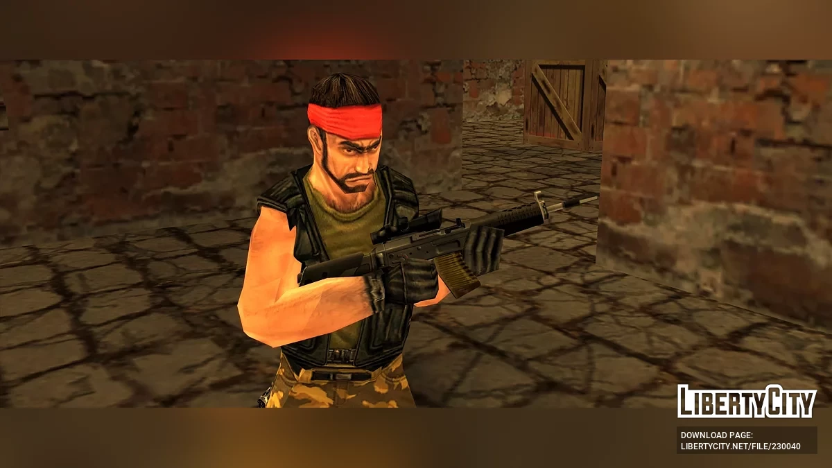 Набор всех видов оружия из Counter-Strike 1.6 (Анимированный) / GTA San Andreas