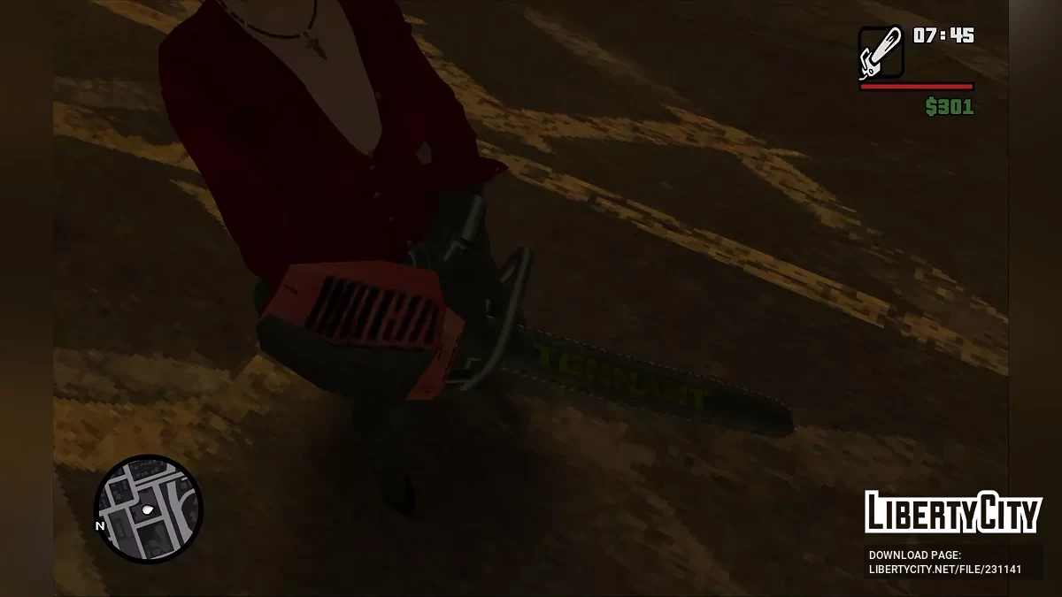 Исправленные оружия для Конца Живых / GTA San Andreas