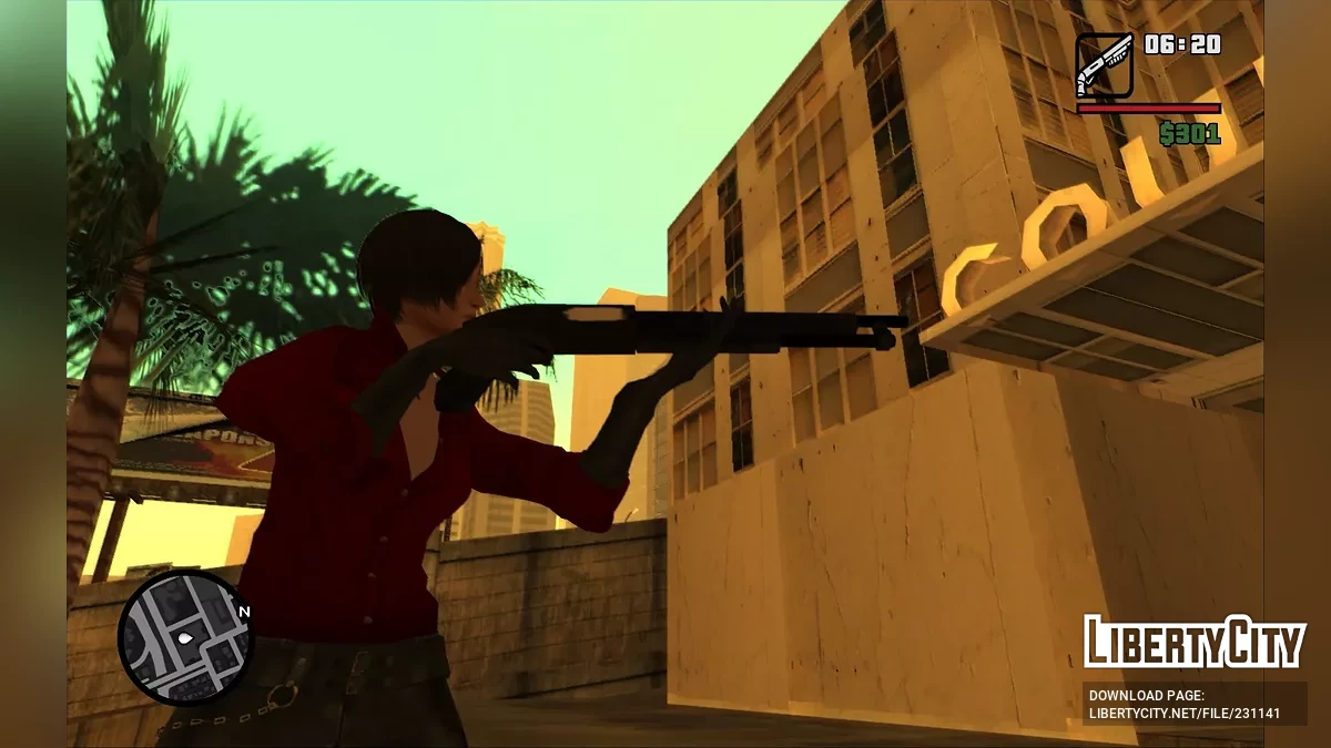 Исправленные оружия для Конца Живых / GTA San Andreas