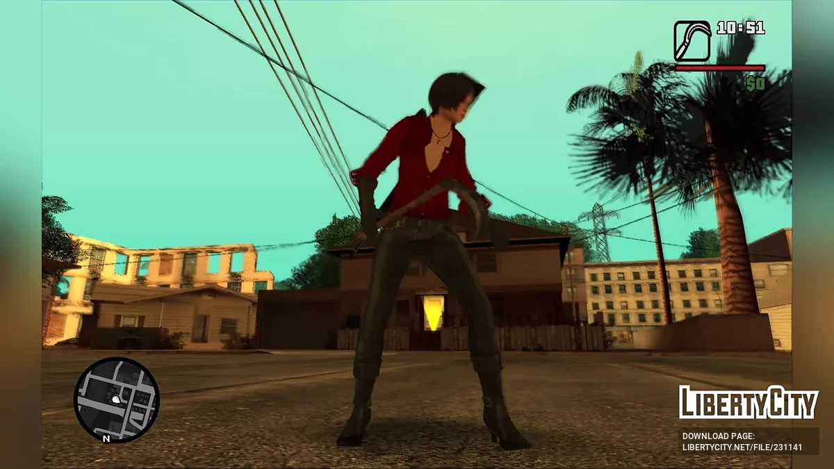 Исправленные оружия для Конца Живых / GTA San Andreas