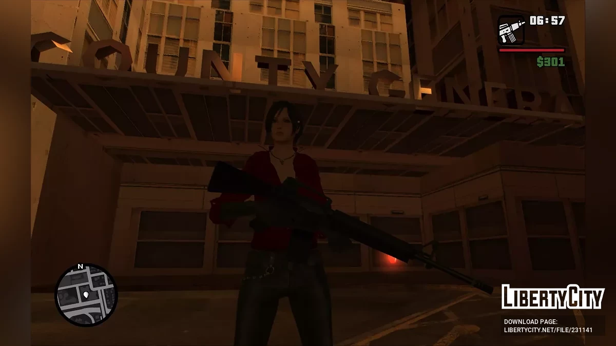 Исправленные оружия для Конца Живых / GTA San Andreas